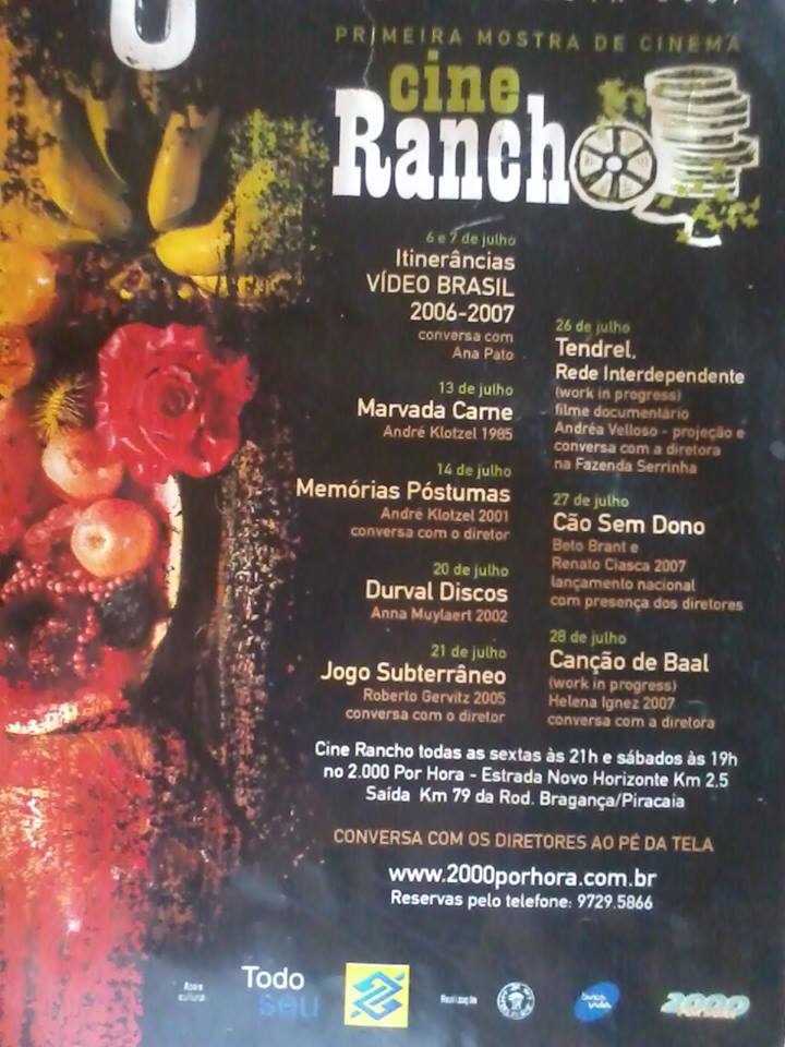 Programação do Cine Rancho 2007